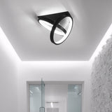 Tyalez Modern Simple Metal Flush Mount Hallway Ceiling Light