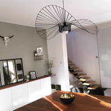 Tyalez Modern Simple Fabric Hat Shape Pendant Light