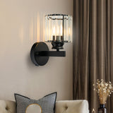 Tyalez Crystal Round And Square Hallway Wall Lights