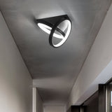 Tyalez Modern Simple Metal Flush Mount Hallway Ceiling Light