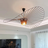Tyalez Modern Simple Fabric Hat Shape Pendant Light