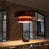 Tyalez Creative Stained Glass Ceiling Light