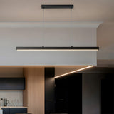 Tyalez Minimalist One-line Long LED Dining Room Pendant Lights