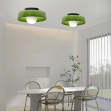 Tyalez Glass Round LED Ceiling Light