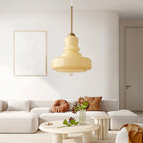 Tyalez French Colorful Gourd Chandelier