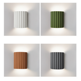 Tyalez Modern Half-Circle Resin Wall Sconce For Living Room