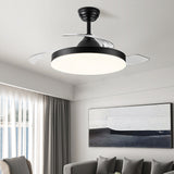 Simple Low Profile Ceiling Fan With LED Light