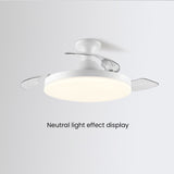 Simple Low Profile Ceiling Fan With LED Light