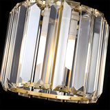 Tyalez Luxury Crystal Bedroom Hanging Pendant Light