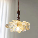 Floral Transparent Pendant Lighting