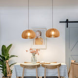 Tyalez Creative Pumpkin Wooden Chandelier