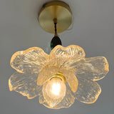 Floral Transparent Pendant Lighting
