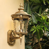 Tyalez Vintage Design Glass Outdoor Wall Light