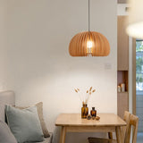 Tyalez Creative Pumpkin Wooden Chandelier