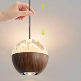 Smart Touch Retractable Retro Bedside Chandelier
