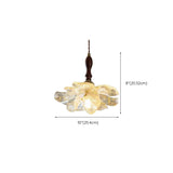 Floral Transparent Pendant Lighting