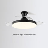 Simple Low Profile Ceiling Fan With LED Light