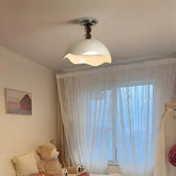 Macaron Color Acrylic LED Semi Flush Mount Ceiling Light