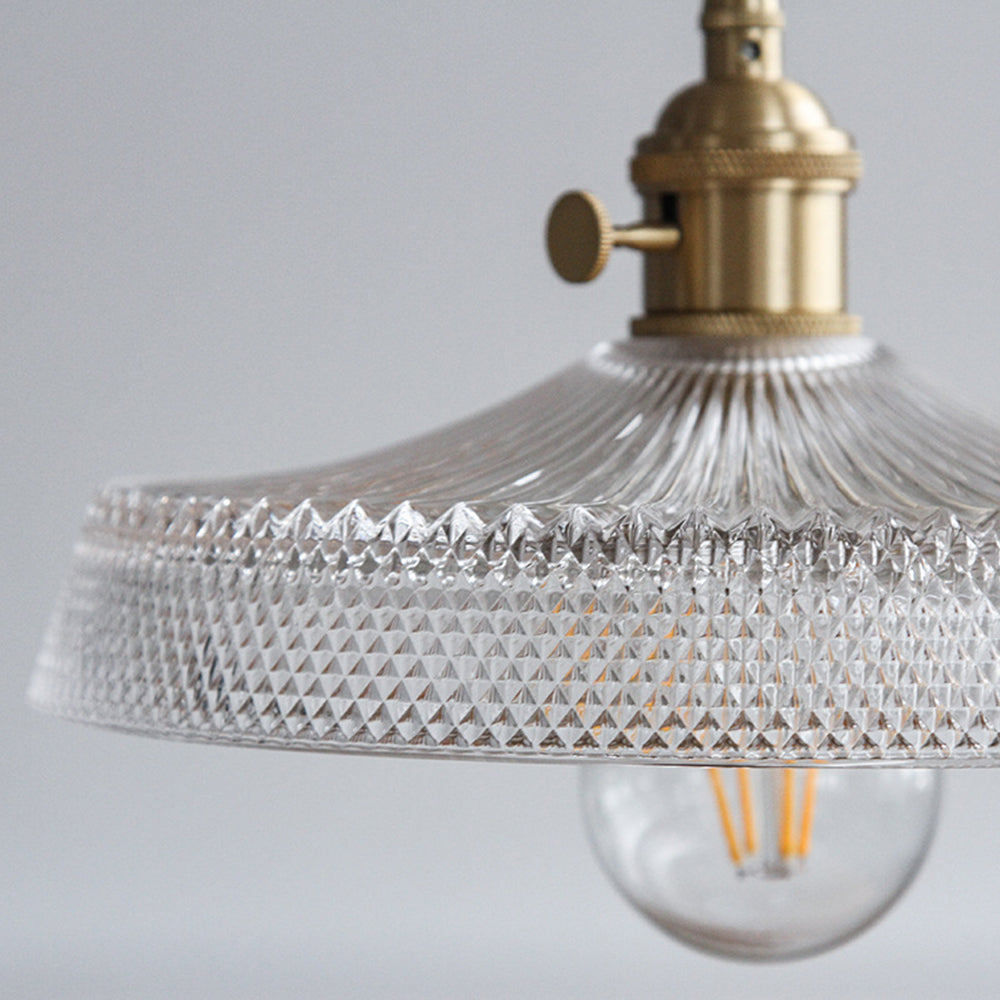 Tyalez Nordic Vintage Glass Bedroom Pendant Lights
