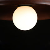 Tyalez Nordic Wood Minimalist Round Hallway Ceiling Light