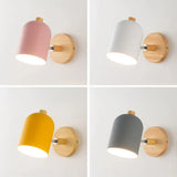 Macaron Wooden Wall Lamp
