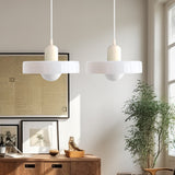 Tyalez 2 Heads Modern Bauhaus Glass Pendant Light