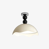 Macaron Color Acrylic LED Semi Flush Mount Ceiling Light