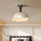Macaron Color Acrylic LED Semi Flush Mount Ceiling Light