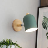 Macaron Wooden Wall Lamp