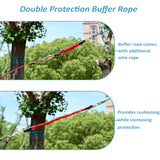 Heavy Duty 50FT Dog Run System with 10FT Tie-Out
