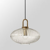 Tyalez Modern Simple Clear Light Stripe LED Chandelier