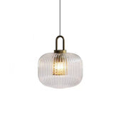 Tyalez Modern Simple Clear Light Stripe LED Chandelier