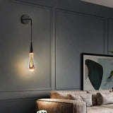Light Luxury Simple Crystal Bedroom Corridor Wall Lamp