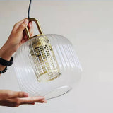 Tyalez Modern Simple Clear Light Stripe LED Chandelier