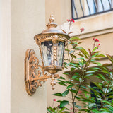 Tyalez Vintage Design Glass Outdoor Wall Light