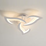 Tyalez Contemporary Flower Shape Iron LED Ceiling Light For Living Room