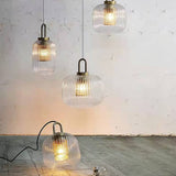 Tyalez Modern Simple Clear Light Stripe LED Chandelier