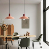 Tyalez Modern Colorful Macaron Bauhaus Chandelier Light(Includes light source)