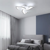 Tyalez Contemporary Flower Shape Iron LED Ceiling Light For Living Room