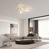 Tyalez Contemporary Flower Shape Iron LED Ceiling Light For Living Room