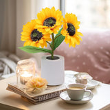 Tyalez Creative Sunflower Table Lamp