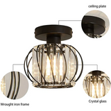 Tyalez Nordic Simple Globular Glass Hallway Pendant Lighting