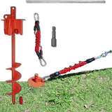 Heavy Duty Dog Tie-Out Stake for Large Dogs