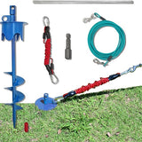 Heavy Duty Dog Tie-Out Stake for Large Dogs