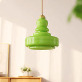 Tyalez French Colorful Gourd Chandelier