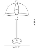 Tyalez Bauhaus Simple Table Lamp