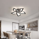 Tyalez Contemporary Flower Shape Iron LED Ceiling Light For Living Room