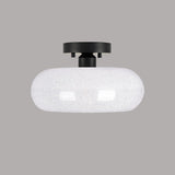 Tyalez Modern Round Glass Living Room Ceiling Lights