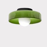 Tyalez Glass Round LED Ceiling Light