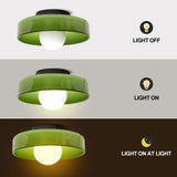 Tyalez Glass Round LED Ceiling Light